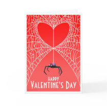 Spider Valentine's Day Card