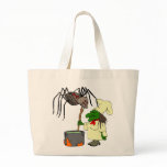 Spider watching the witch chef trick or treat bag