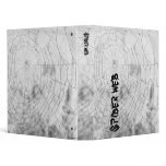 Spider web 3 ring binders