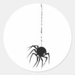 SPIDER & WEB by SHARON SHARPE Stickers