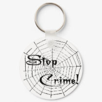 Spider web keychains