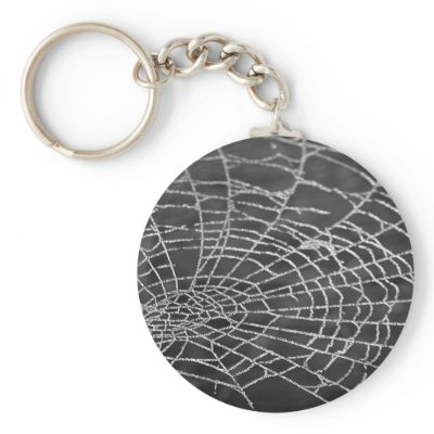 Spider Web Keychain