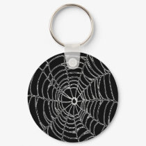 Spider Web Keychain