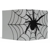 spider web notebook binders