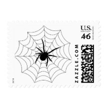 Spider Web postage stamps