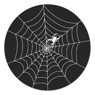 Spider Web stickers