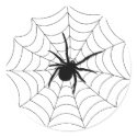 Spider Web stickers