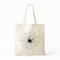 Spider Web totebag by holiday_tshirts Spider Web totebag