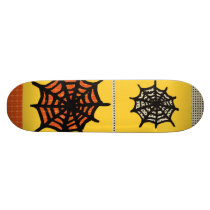 Spider Webz Rider Skateboard by dizzypixels Spider Webz Rider Skateboard
