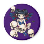 "Spiders and Skulls" Magnet