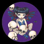 "Spiders and Skulls" Sticker