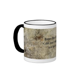 Spiders and Webs Halloween mug mug