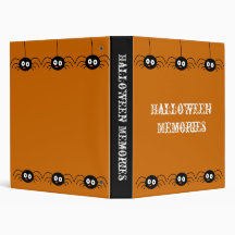Spiders Halloween Memories Avery Binder