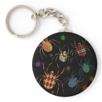Spiders 'N Patterns Keychains