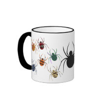 Spiders 'N Patterns Mugs