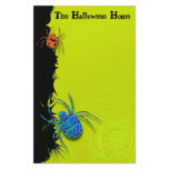 Spiders 'N Patterns Custom Stationery