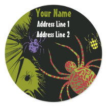 Spiders 'N Patterns Stickers