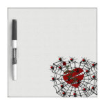 Spiders Of Love Dry-Erase Whiteboards