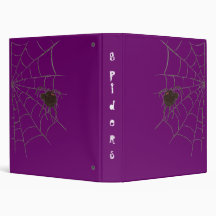 Spiders Vinyl Binders