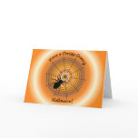 Spider's Web Halloween Card Spider's Web Halloween Card