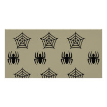 Spiders Webs Stationary for Halloween photo cards