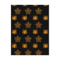 Spiders Webs Stationary for Halloween postcards
