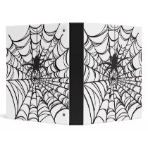 Spiderweb Halloween Binder