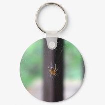 Spiderweb Keychain