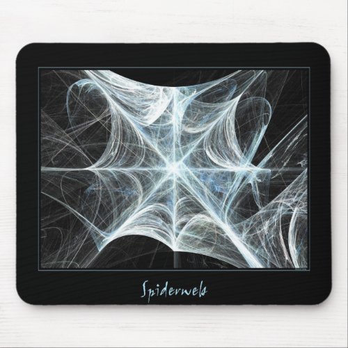 Spiderweb mousepad