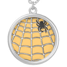 Spiderweb necklace
