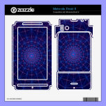 Spiderweb Zazzle Skin Droid X skins