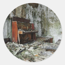 Spiel mir das Lied vom Tod Round Sticker