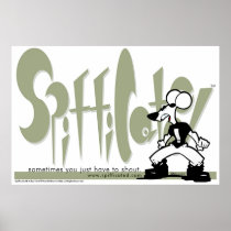 Spifficated - Shouting Miles Poster