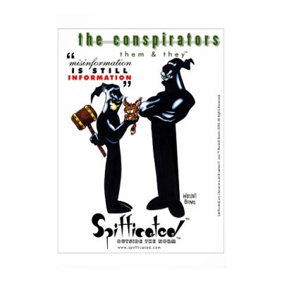 Spifficated - The Conspirators Poster by Spifficated