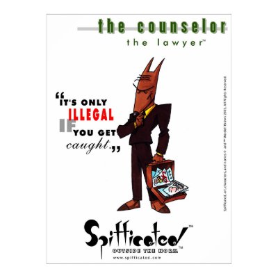 Spifficated - The Counselor Print by Spifficated