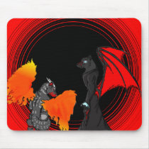 spike and Zerna mousepads by spike_wolf spike and Zerna mousepads