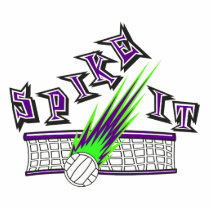 spike it vector volleyball graphic design photo cut out