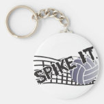 Spike It Volleyball Keychains