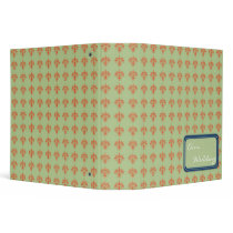 Spiked Damask Photo Album Template Vinyl Binders