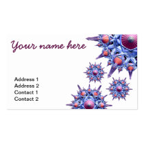 Spikeflower Business Card2 business cards