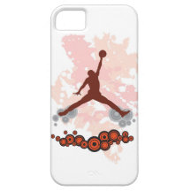 Spiker basketball player iPhone 5 cases