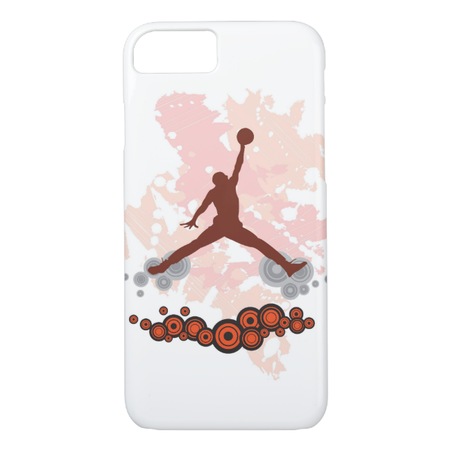 Spiker basketball player iPhone 7 case