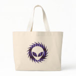Spikey Alien Canvas Bag