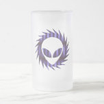 Spikey Alien Frosted Beer Mug