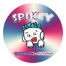 "Spikey" Cartoon Sticker by SugrBliss "Spikey" Cartoon Sticker