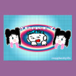 "Spikey & Moushi" Poster posters