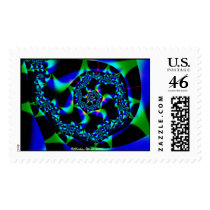 Spikey Spiral postage