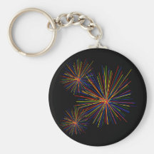 Spiky ball keychain