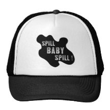 Spill Baby Spill Baseball Cap Mesh Hat