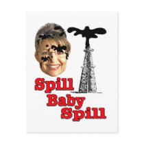 spill baby spill... postcards